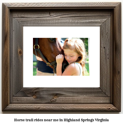 horse trail rides near me in Highland Springs, Virginia